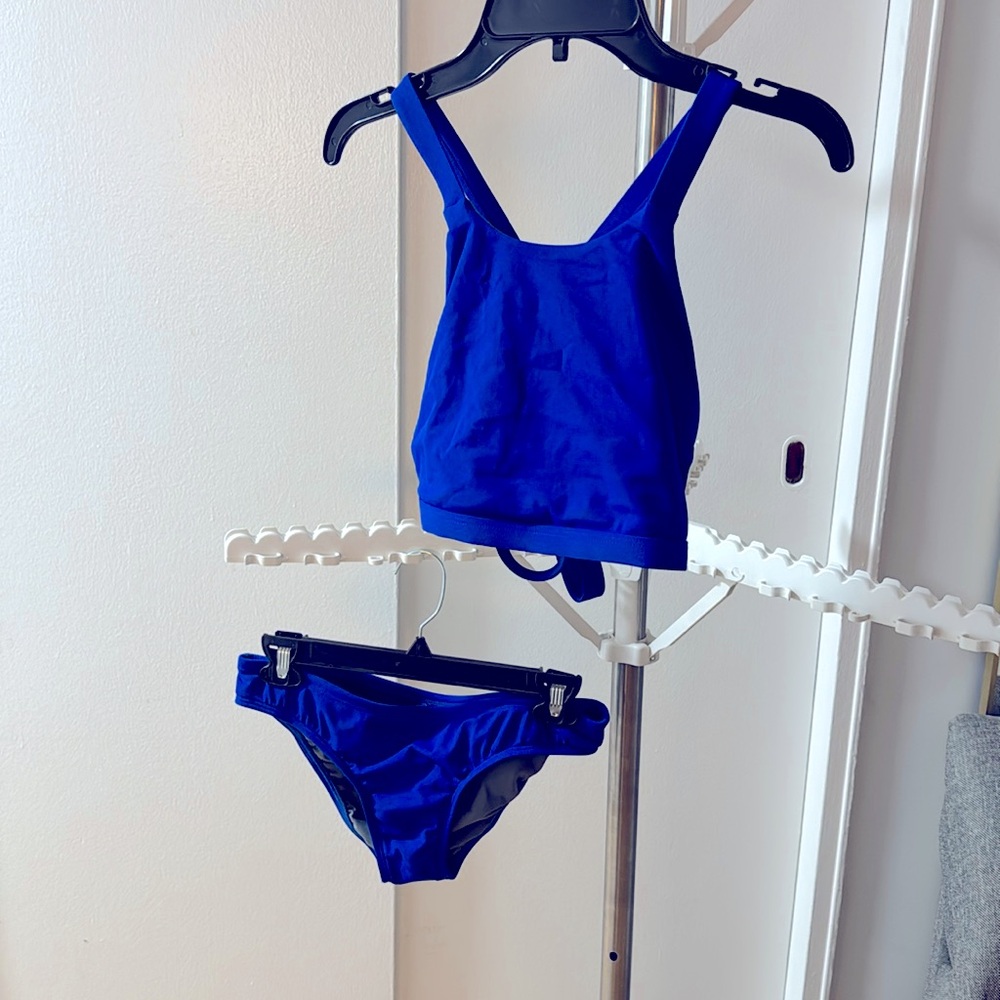 Jolyn colbalt blue 2 piece swimsuit